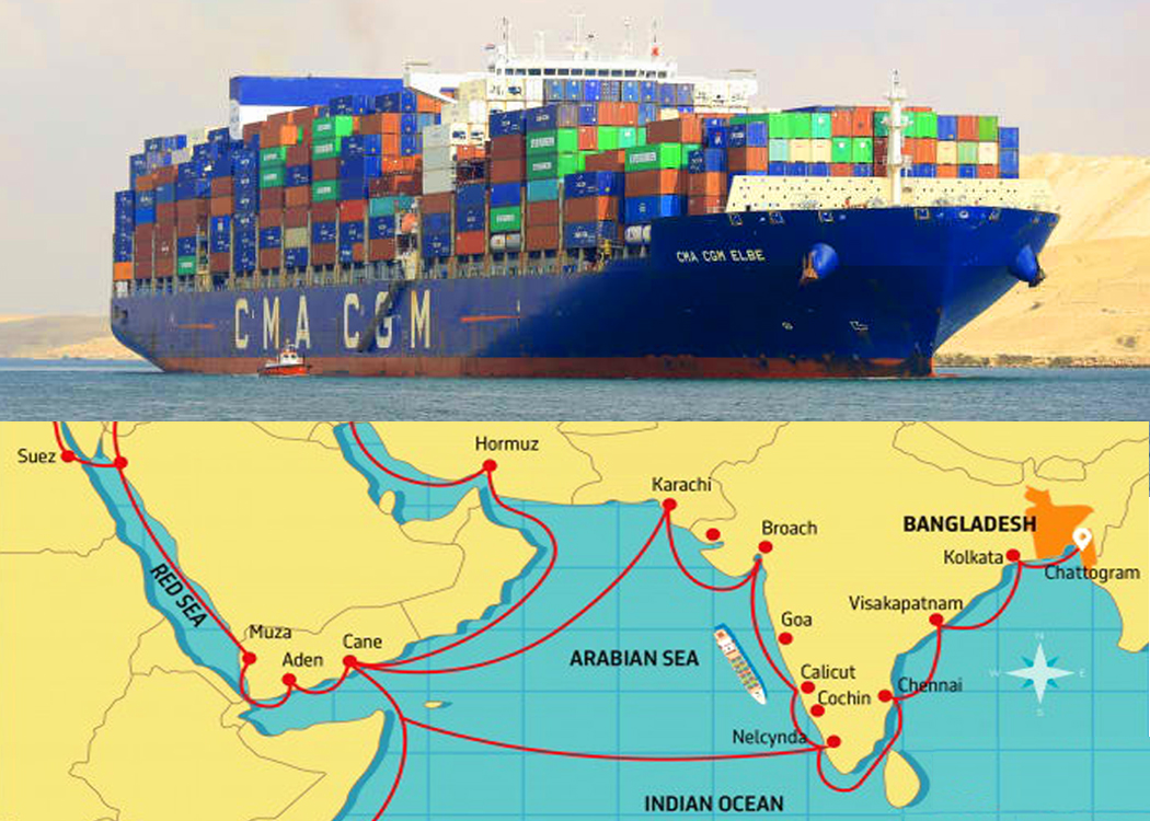 Red Sea situation hikes freight charges amid higher inflation concerns ...