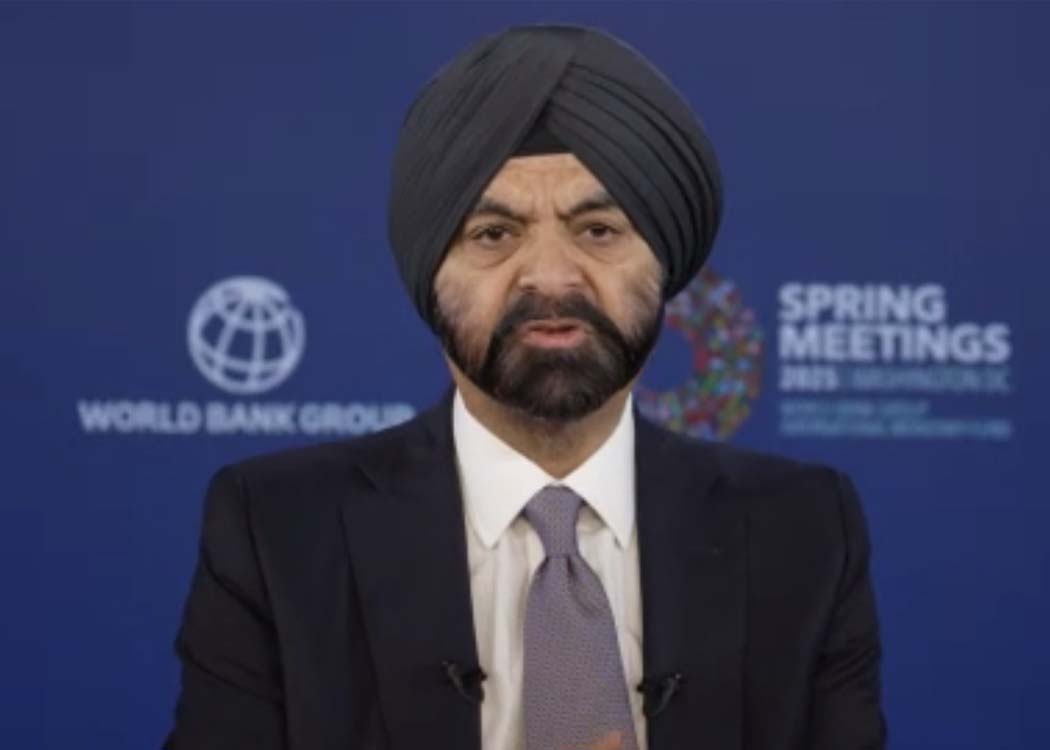 File photo of World Bank President Ajay Banga. Courtesy: Screenshot@WBG