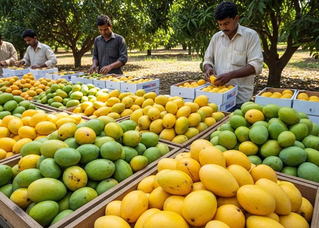 Pakistan has officially delayed the start of mango exports for the 2026 season until June 1, following stakeholder concerns over crop readiness and quality. The move affects one of the country’s most anticipated agricultural export seasons, with premium varieties like Sindhri and Chaunsa set to reach global markets later than usual. (Image courtesy of Multan Farms)