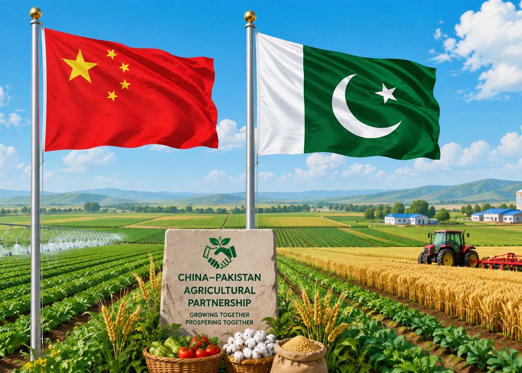 Pakistan's Federal Minister for National Food Security meets FAMSUN Group delegation to discuss agricultural modernization, grain storage and feed technology cooperation.